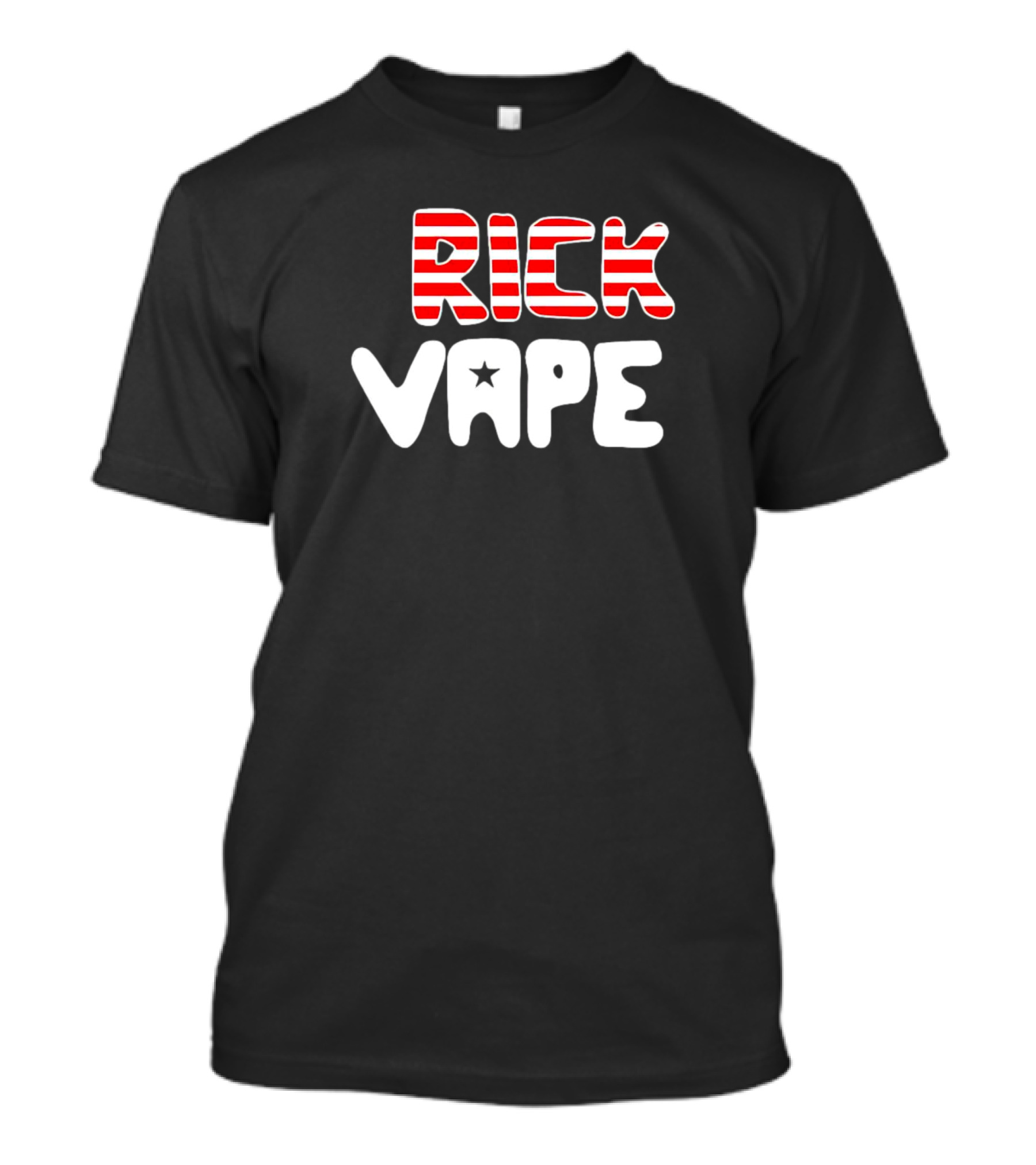4th Of July Rick Vape Frick Vape American Flag T-Shirt