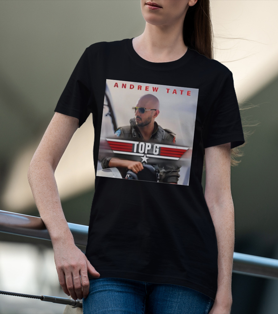 Andrew Tate Top G Pilot Aviator T-Shirt