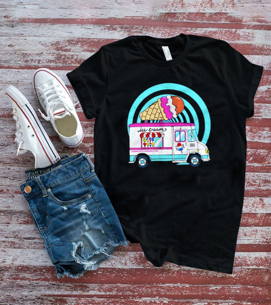 Sturniolo Ice Cream Truck Stuenioloclothing.com T-Shirt