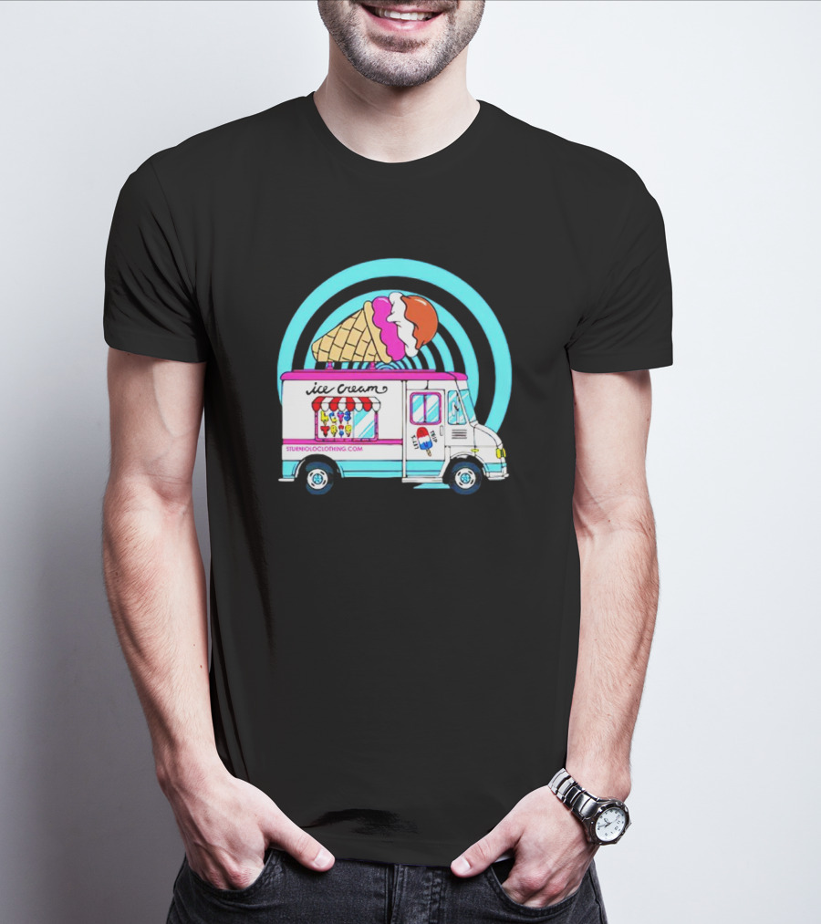 Sturniolo Ice Cream Truck Stuenioloclothing.com T-Shirt