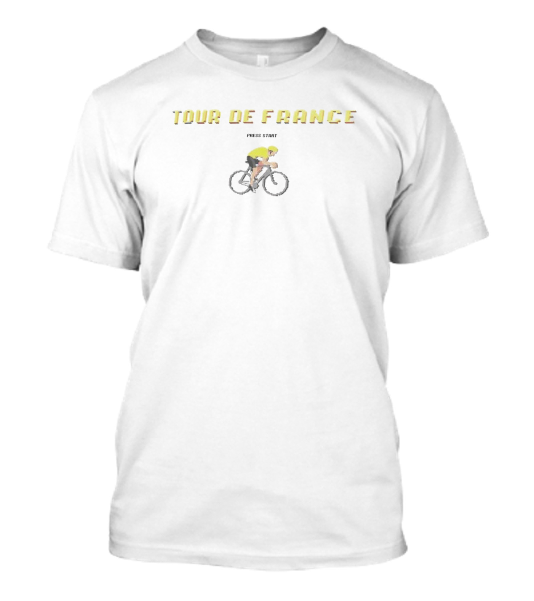 Tour De France Retro Cycling Game T-Shirt