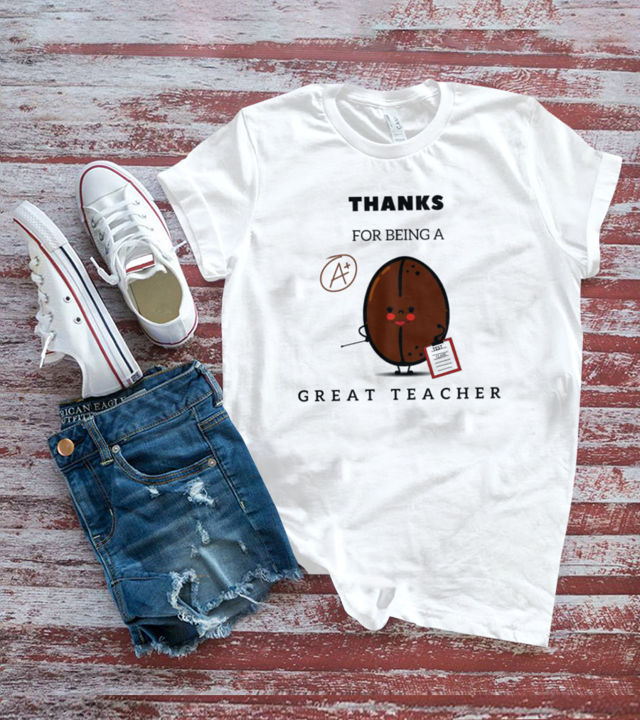 THANKS FOR BEING A GREAT TEACHER A+ T-Shirt