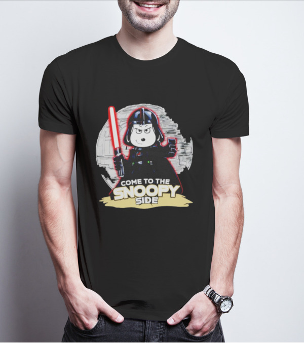Come To The Snoopy Side Darth Vader Mashup T-Shirt