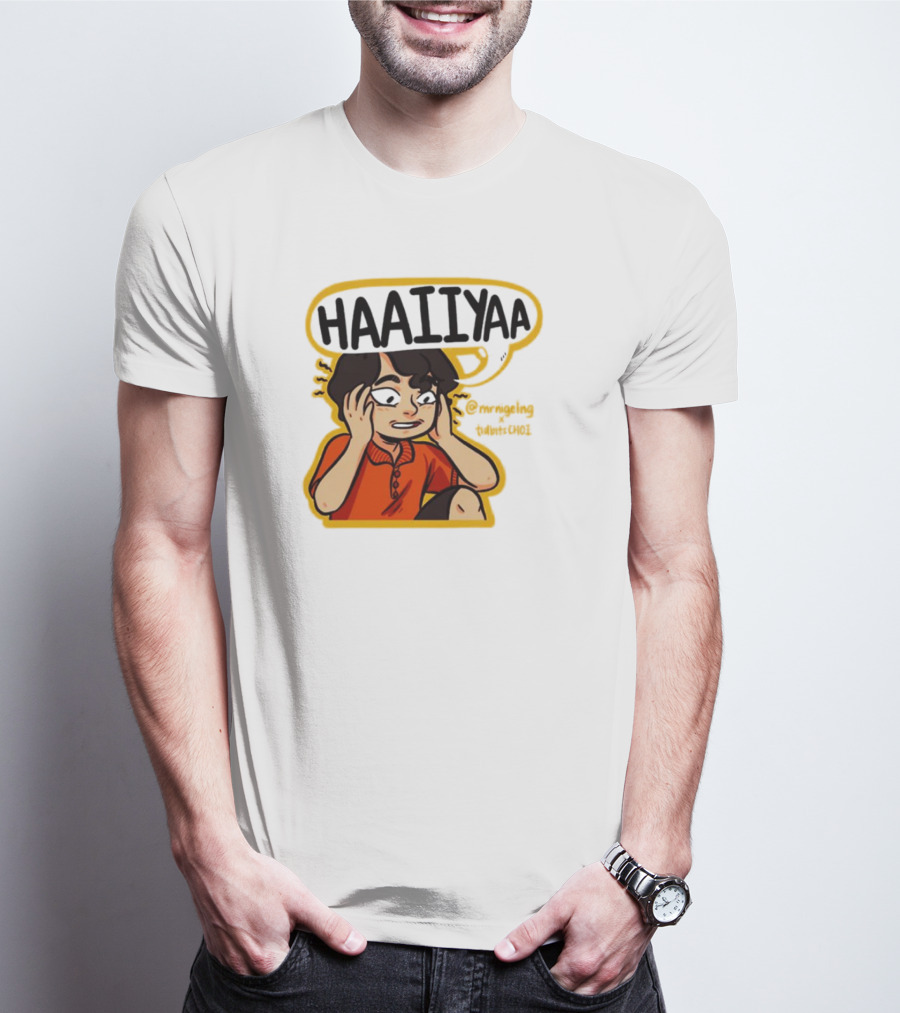 HAAIIYAA Mrnigelng TidbitsCHOI T-Shirt
