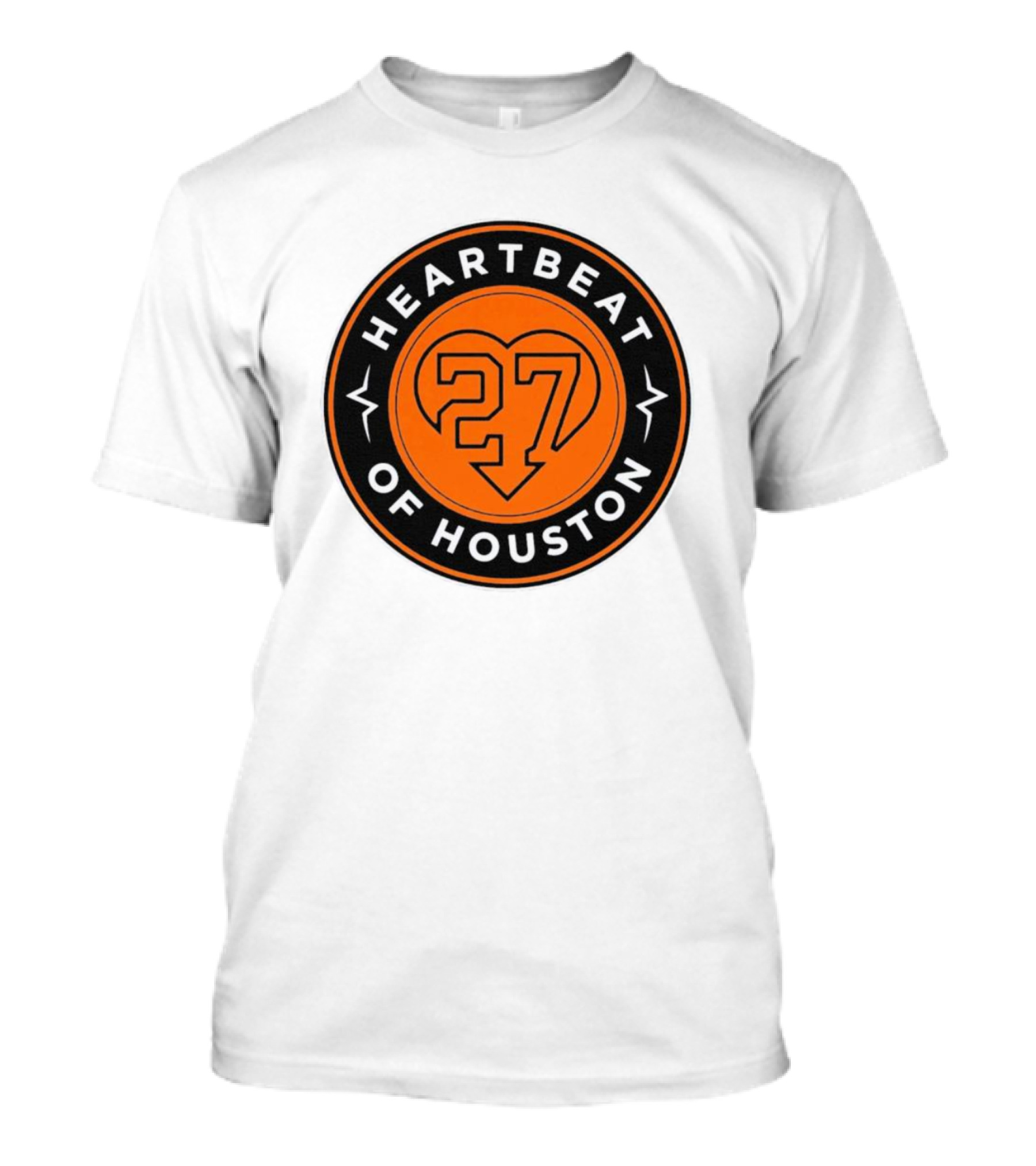 Heartbeat Of Houston 27 T-Shirt
