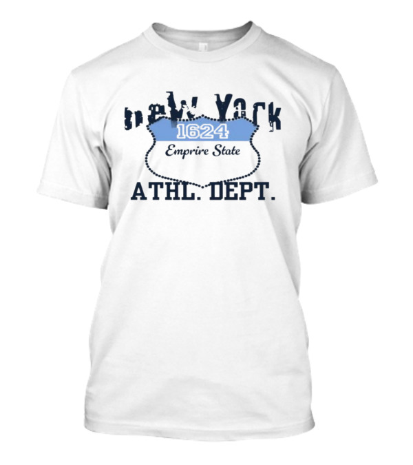 New York 1624 Empire State Athl Dept Historic Sports T-Shirt