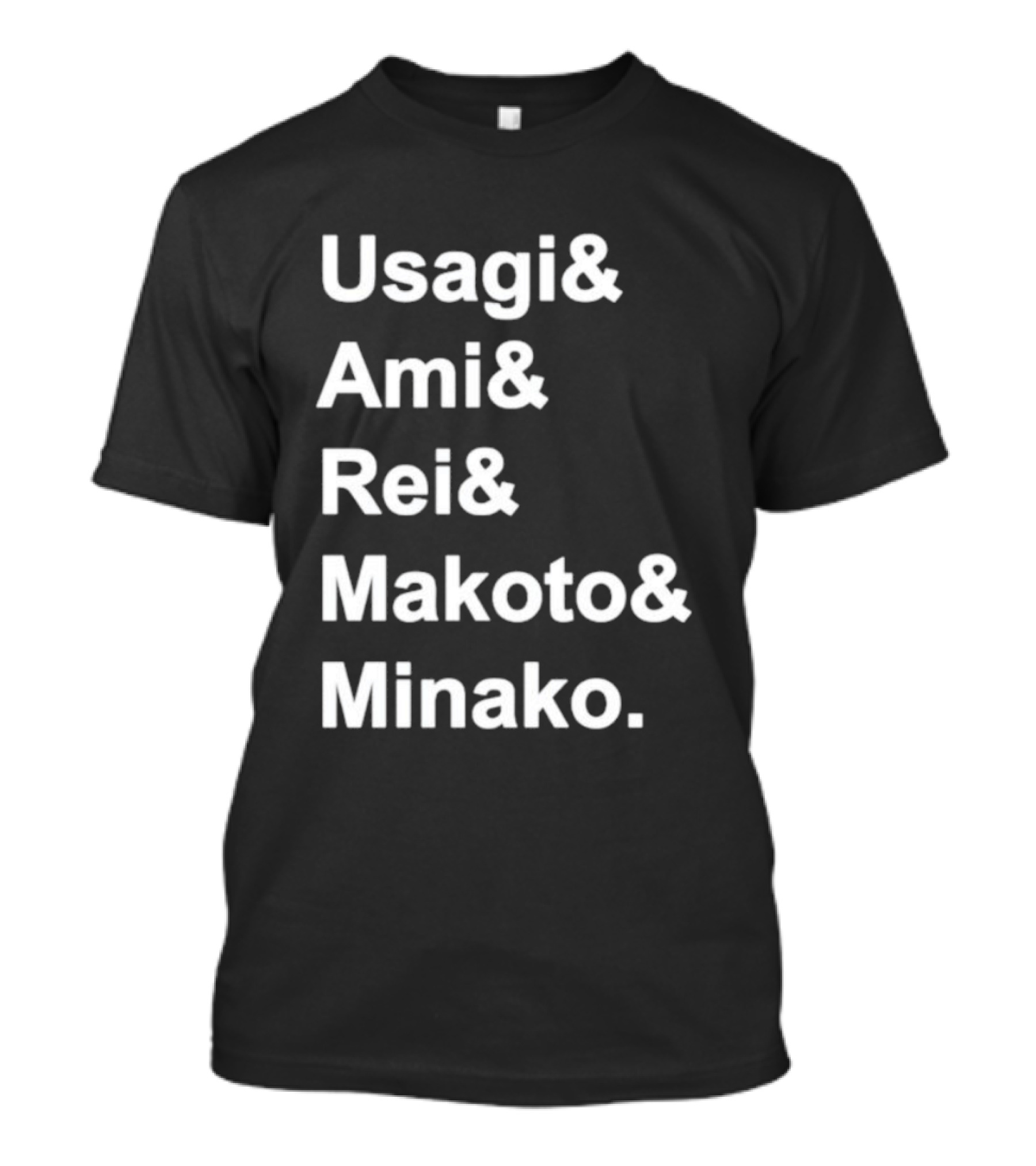 Usagi Ami Rei Makoto Minako Sailor Moon T-Shirt