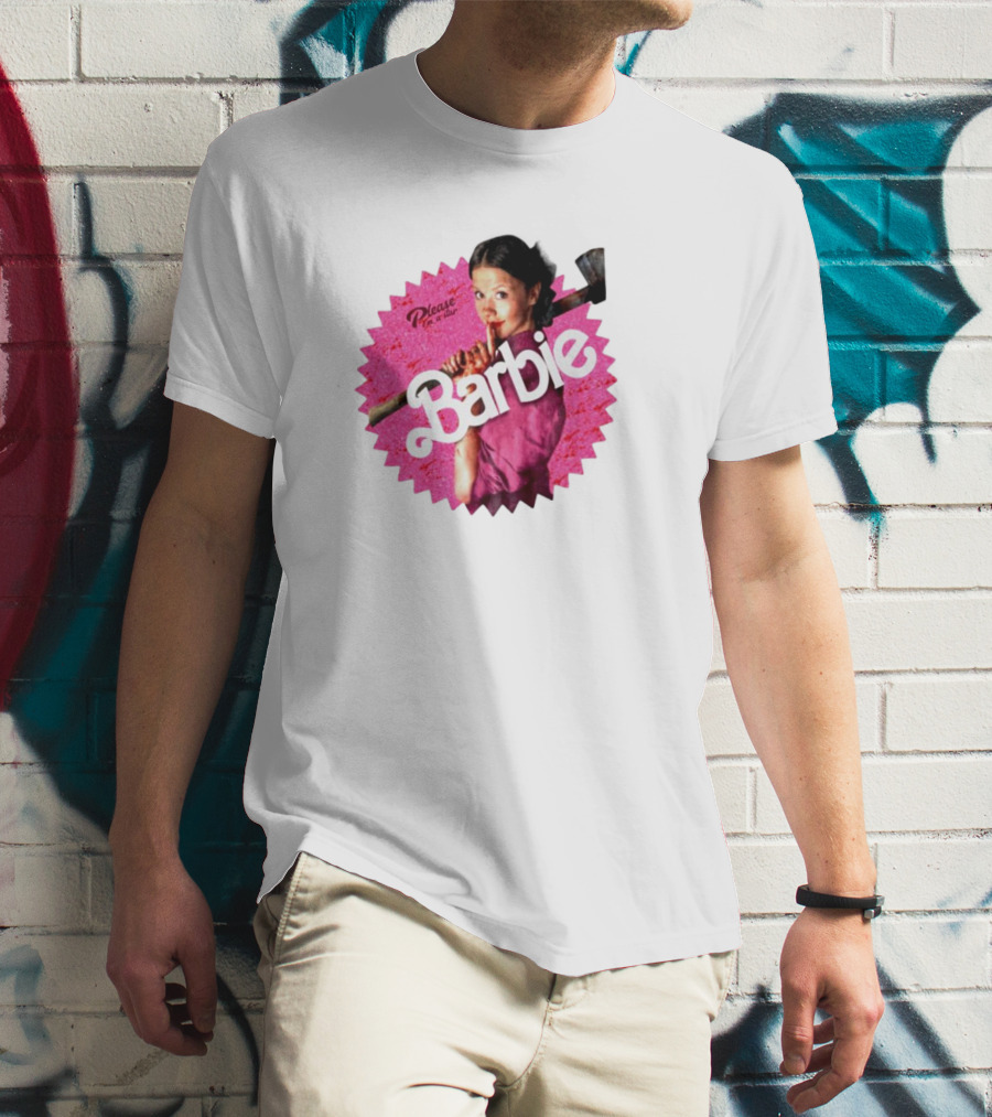 Please I'm A Star Barbie Pink Circle T-Shirt