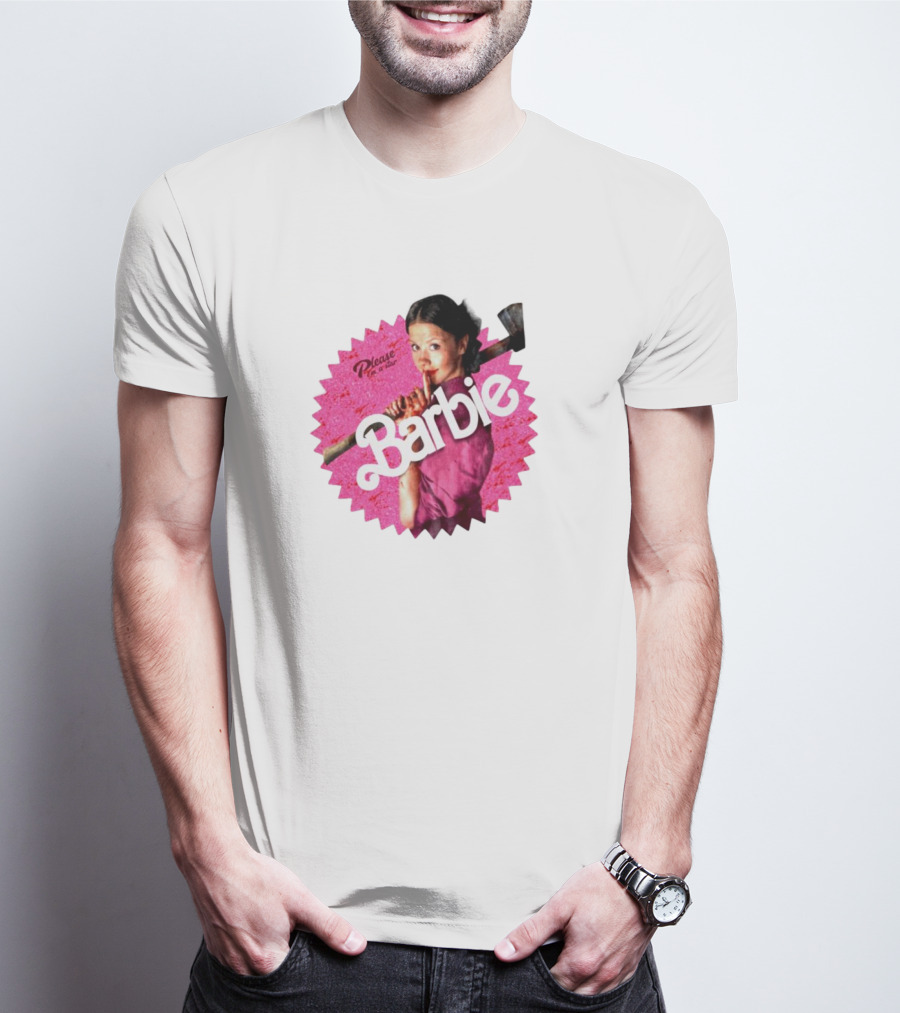 Please I'm A Star Barbie Pink Circle T-Shirt