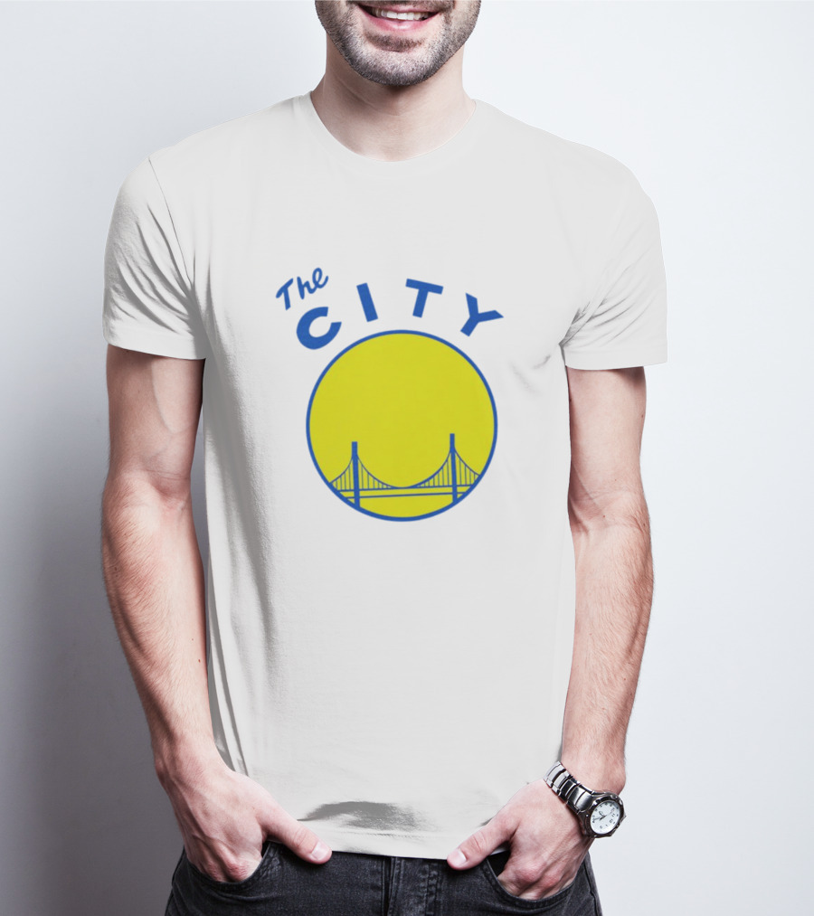 Warriors The City Golden Gate Bridge T-Shirt