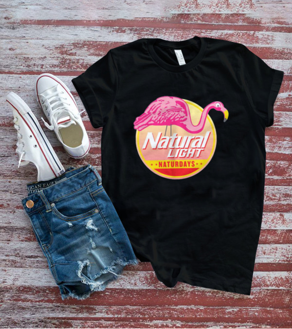 Natural Light Naturdays Flamingo T-Shirt