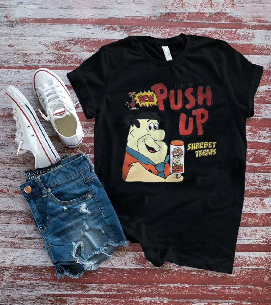 Fred Flintstone New Push Up Sherbet Treats T-Shirt