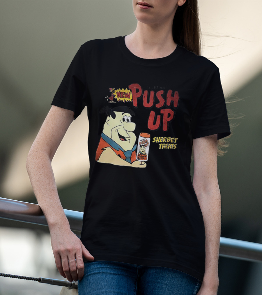 Fred Flintstone New Push Up Sherbet Treats T-Shirt