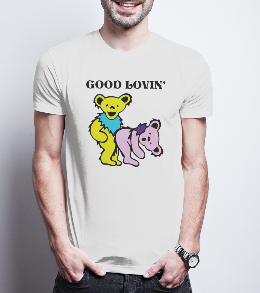 Grateful Dead Bears Good Lovin' Featuring Iconic Dancing Bears T-Shirt