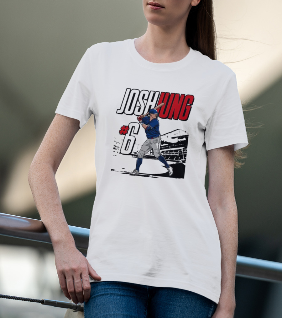 Josh Jung #6 Texas Baseball MVP Player T-Shirt
