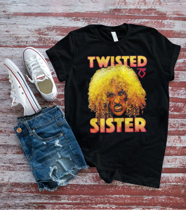 Twisted Sister Dee Snider Iconic Hair T-Shirt