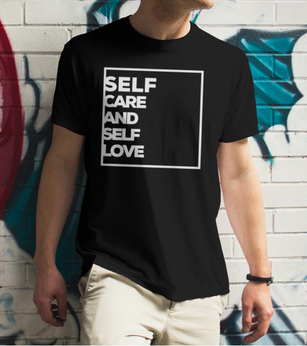 Self Care And Self Love Empowerment Minimalist Typography T-Shirt