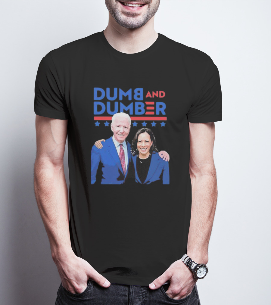 Dumb And Dumber Political Biden Stars T-Shirt