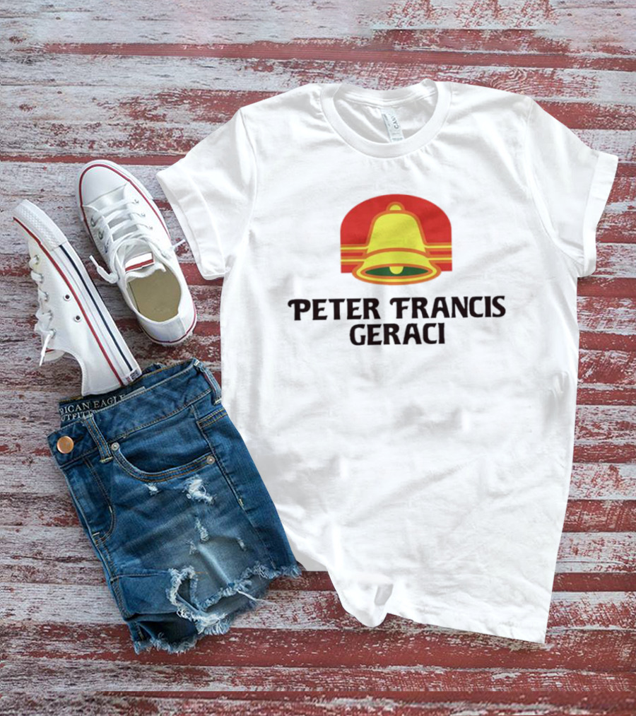 Harebrained Peter Francis Geraci Bell T-Shirt