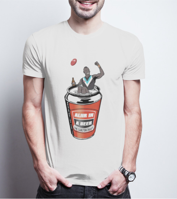 Aliir In A Beer Carlton Draft Player T-Shirt