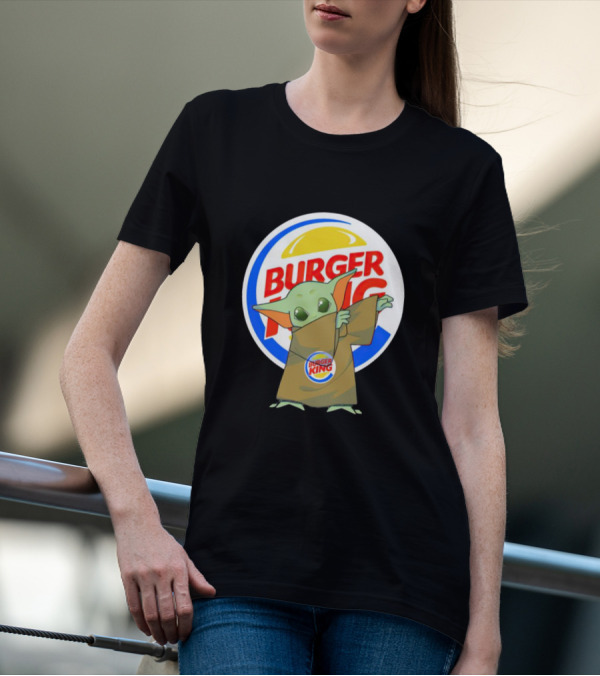 Baby Yoda Holding Burger King T-Shirt