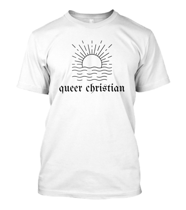 Queer Christian Sun And Waves T-Shirt