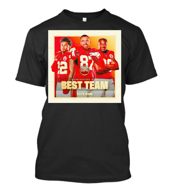ESPYS Nominated For Best Team Vote Now Chiefs Kingdom T-Shirt