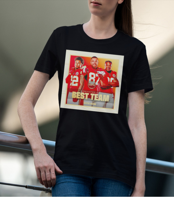 ESPYS Nominated For Best Team Vote Now Chiefs Kingdom T-Shirt