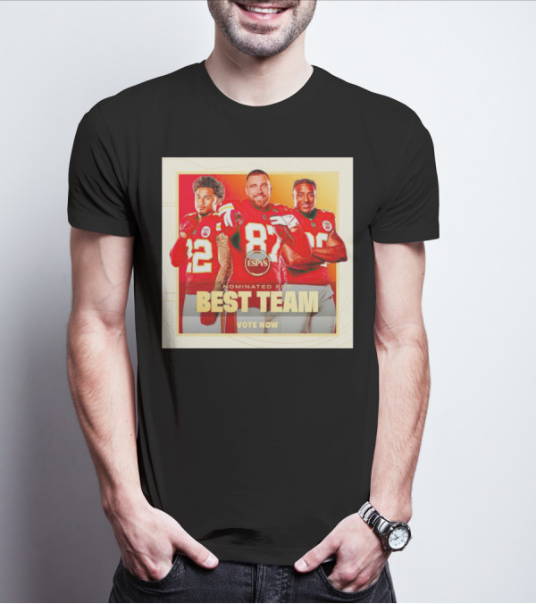 ESPYS Nominated For Best Team Vote Now Chiefs Kingdom T-Shirt