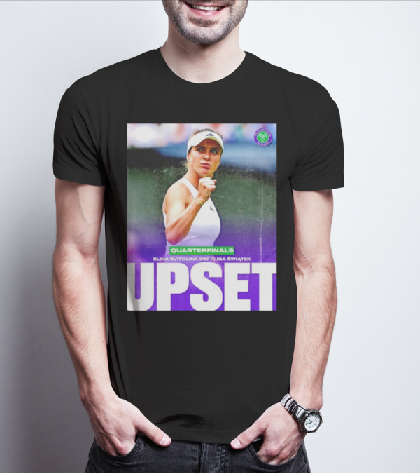 Elina Svitolina Upset Quarterfinals Def Iga Swiatek T-Shirt