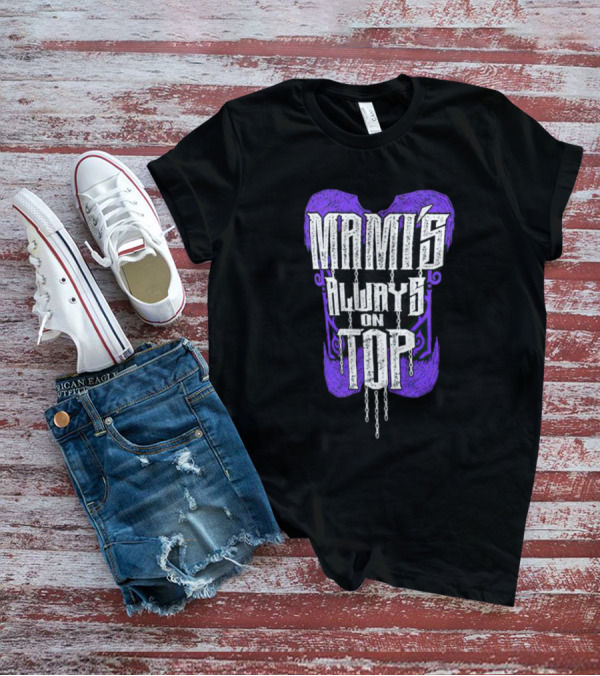 Rhea Ripley Mami’s Always On Top Chains And Purple T-Shirt