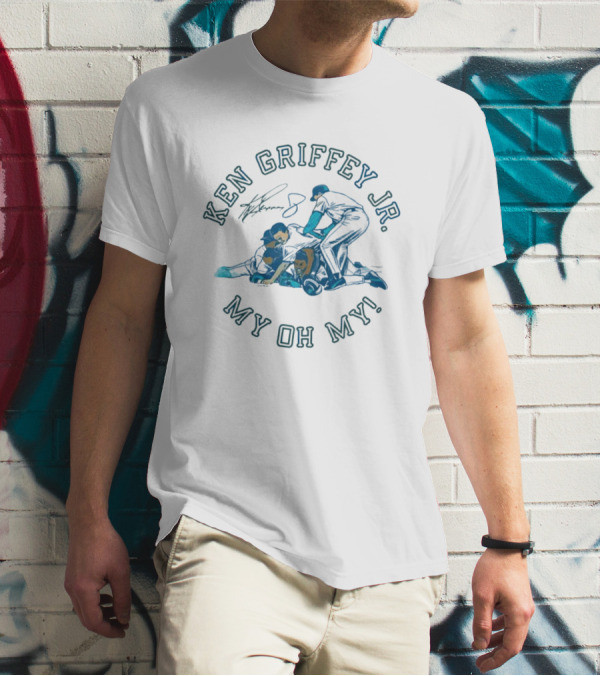 Ken Griffey Jr. My Oh My Signature Seattle T-Shirt
