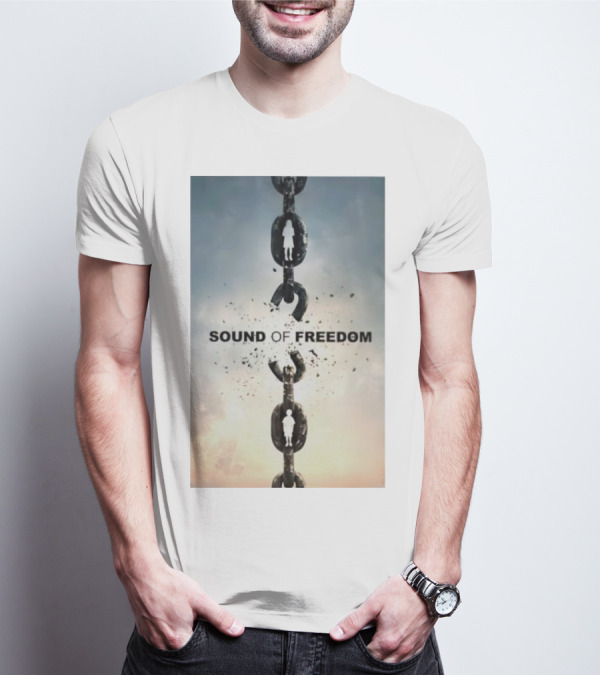 SOUND OF FREEDOM Broken Chains Symbolic T-Shirt