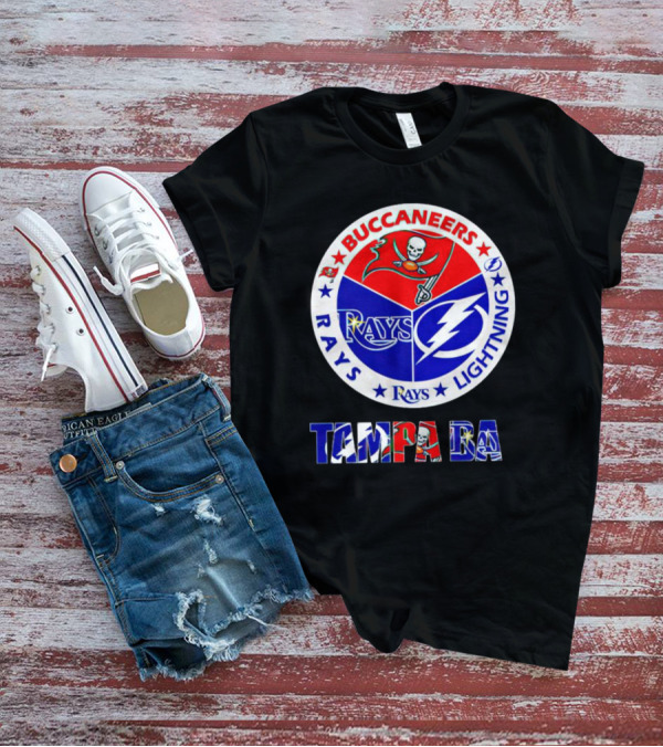 Tampa Bay Buccaneers Rays Lightning Sports Teams T-Shirt