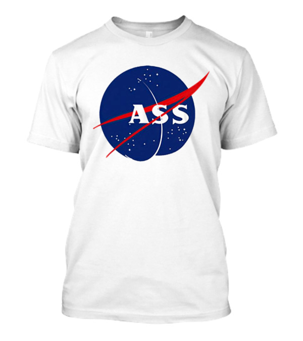 ASS NASA Logo Parody Iconic Space T-Shirt