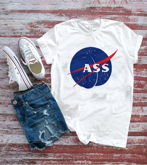 ASS NASA Logo Parody Iconic Space T-Shirt