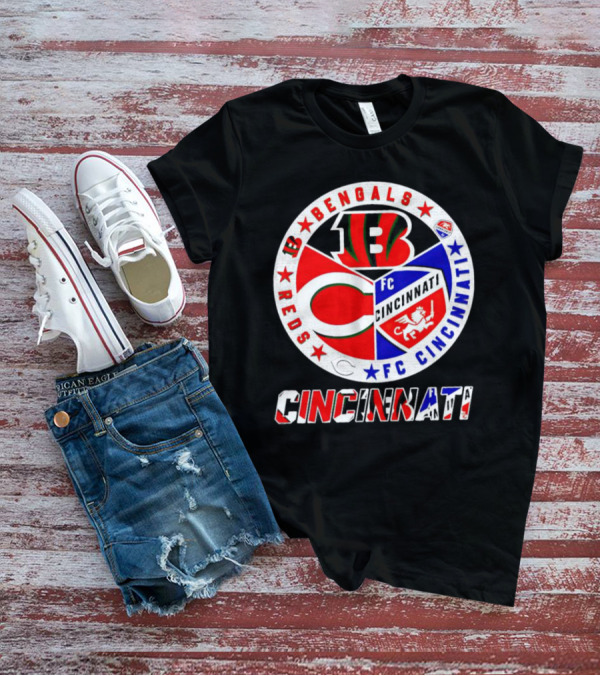 Bengals Reds FC Cincinnati Cincinnati T-Shirt