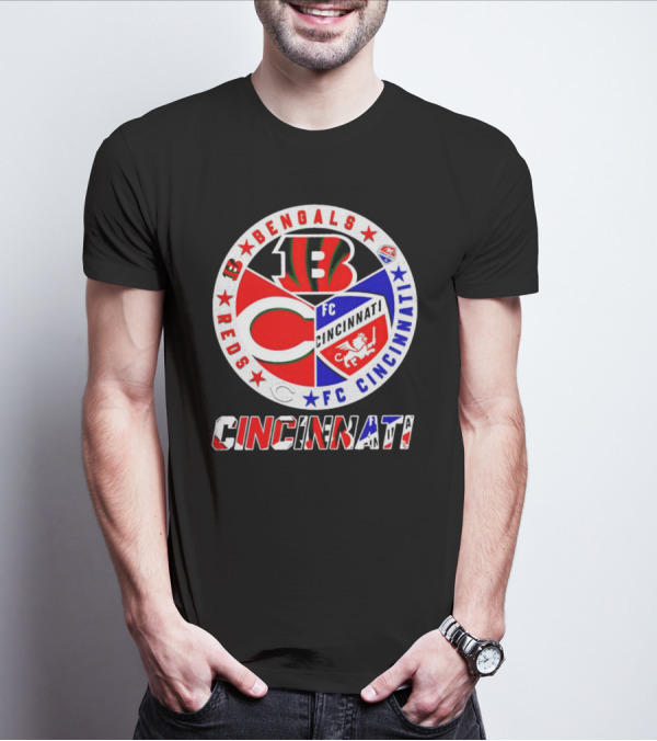 Bengals Reds FC Cincinnati Cincinnati T-Shirt