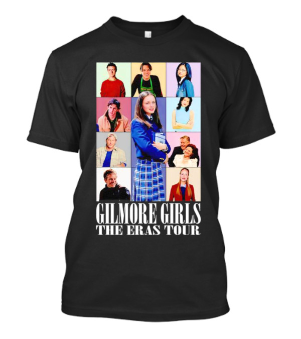 Gilmore Girls Eras Tour Character Collage T-Shirt