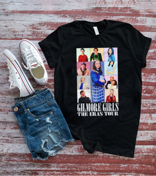 Gilmore Girls Eras Tour Character Collage T-Shirt