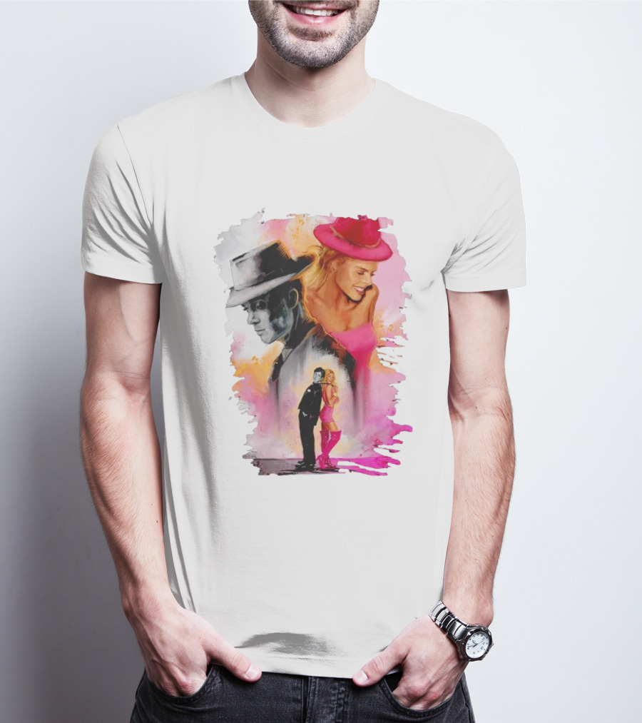 Barbie Oppenheimer Crossover Art Fusion T-Shirt