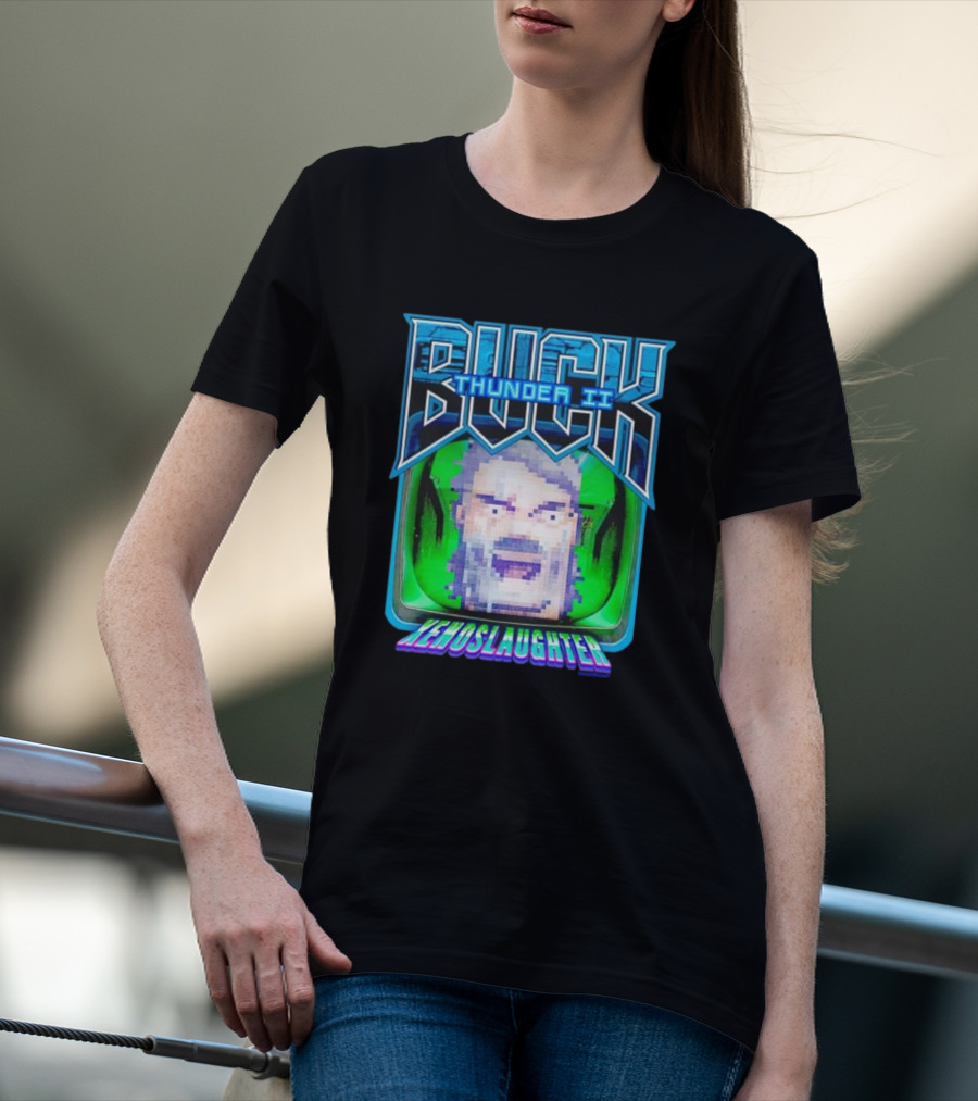 Buck Thunder II Xenoslaughter High On Life T-Shirt