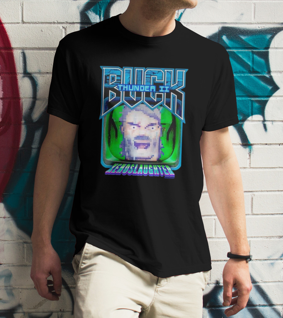Buck Thunder II Xenoslaughter High On Life T-Shirt