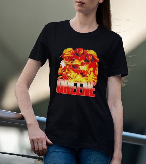 Nilpro Shop Sam Greene Vintage Football Legends Red T-Shirt
