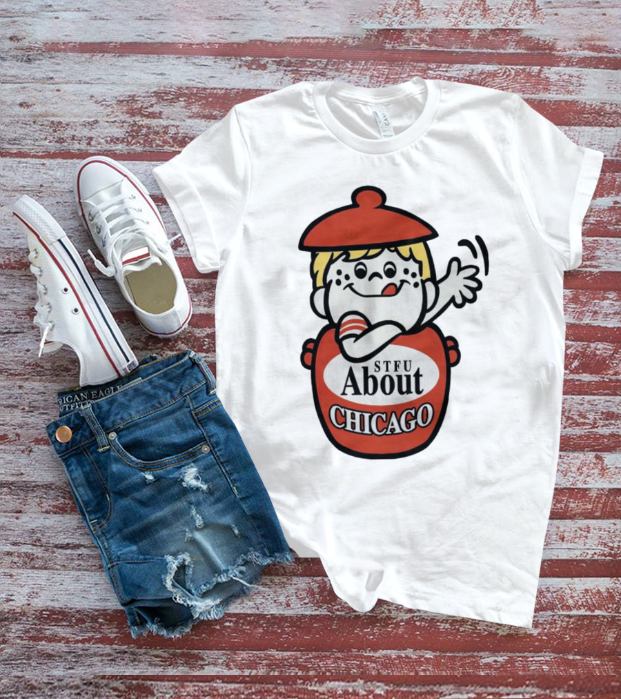 STFU About Chicago Cookies Boy Iconic Jar T-Shirt