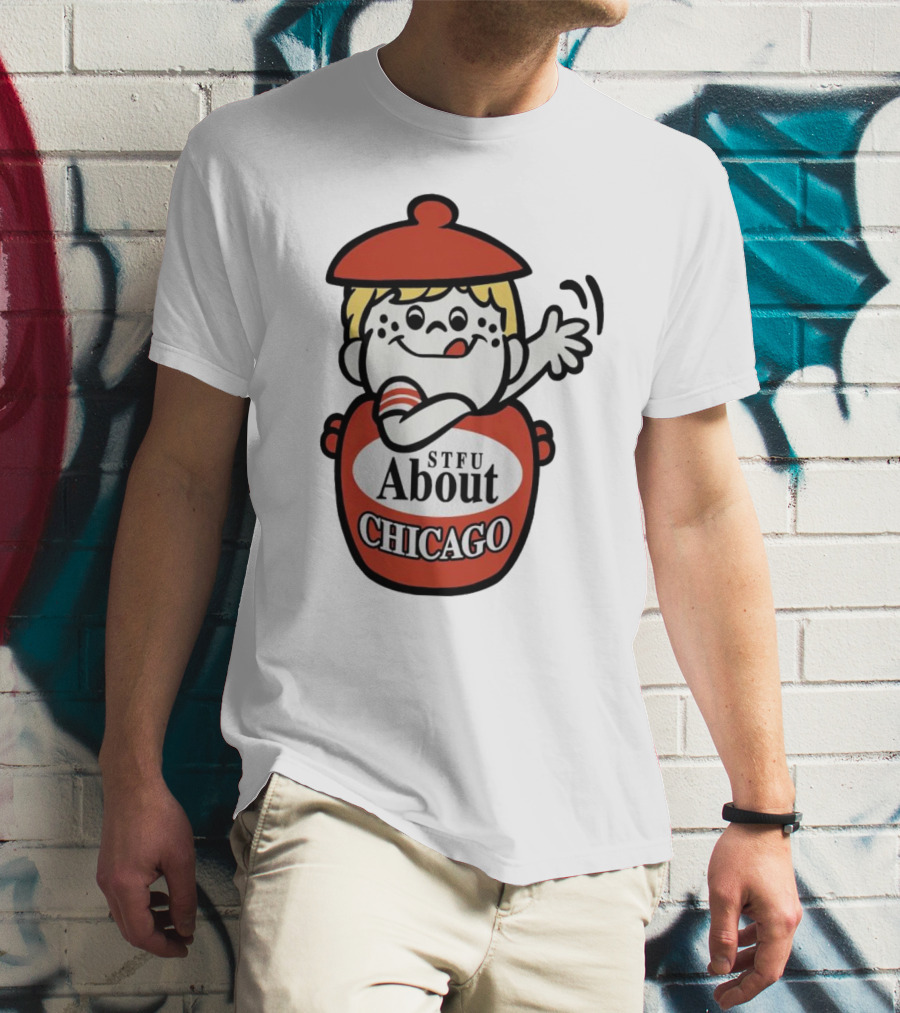 STFU About Chicago Cookies Boy Iconic Jar T-Shirt