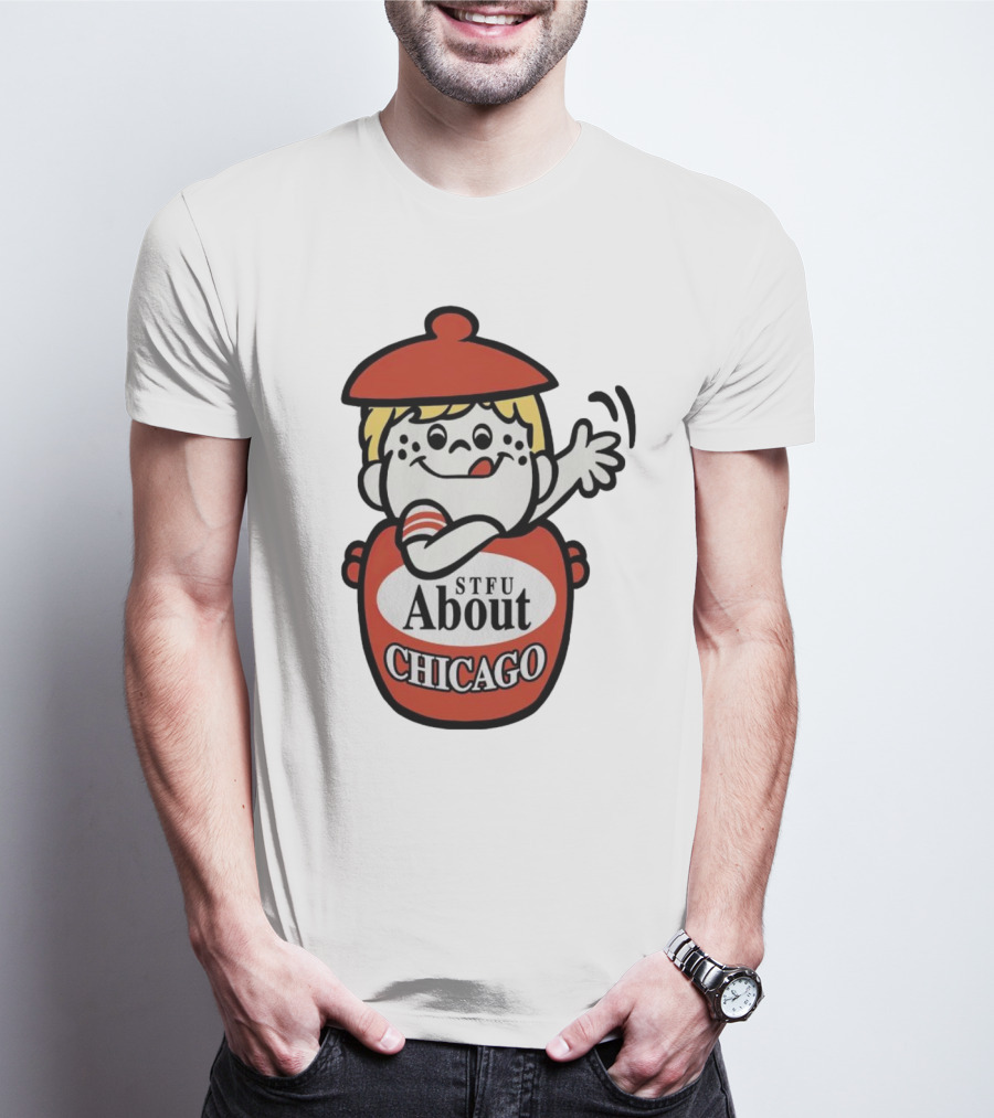 STFU About Chicago Cookies Boy Iconic Jar T-Shirt