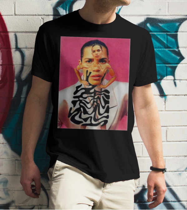 America Ferrera Abstract Portrait New T-Shirt