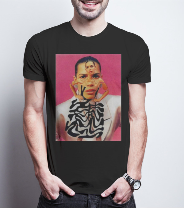 America Ferrera Abstract Portrait New T-Shirt