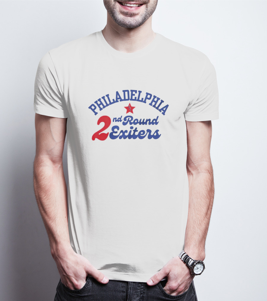 Philadelphia 2nd Round Exiters Red Star T-Shirt